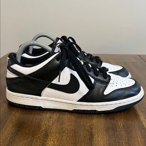 Nike Dunk Low Retro White Black Panda CW1590-100 Size 7Y